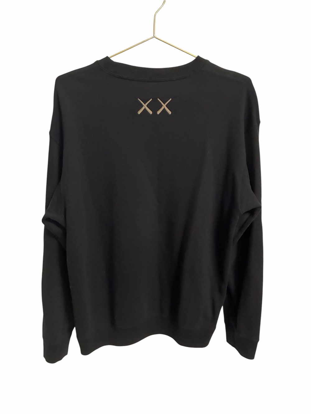 Uniqlo UT KAWS Graphic Sweatshirt Black Crewneck Mens Large - Picture 4 of 5